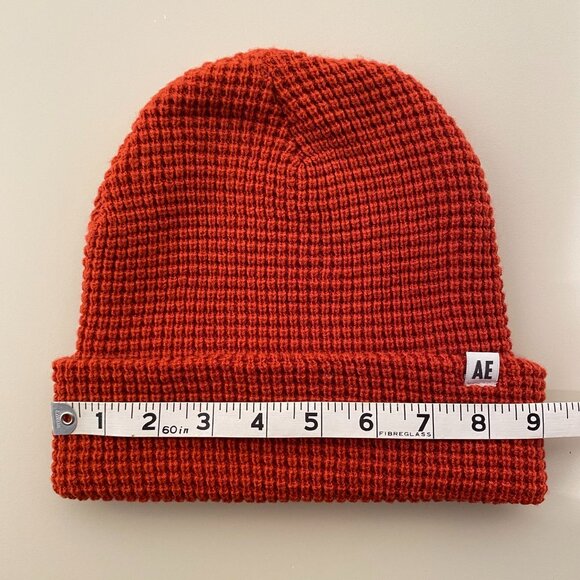 American Eagle Men's Waffle Knit Beanie Hat - Picture 5 of 7